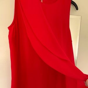 True RED Vince top NWT